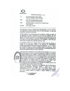 Resolución Ministerio Público No. 988