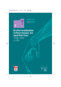 Enfermedades infecciosas en sanitarios