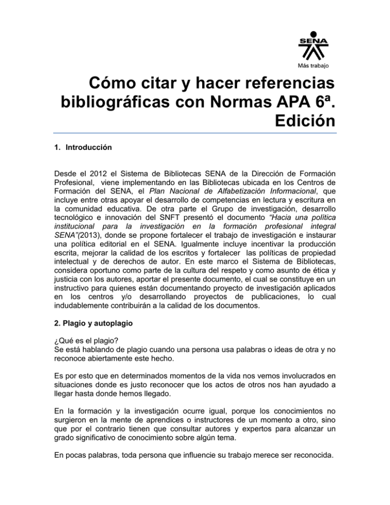 Cómo Citar Y Hacer Referencias Bibliográficas Con Normas