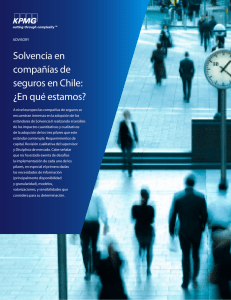 Solvencia de las aseguradoras en Chile