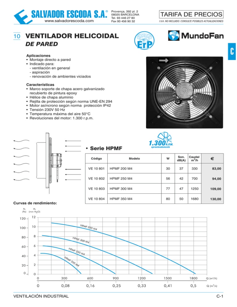 tubo de ventilación diámetro de 100 hasta 355 mm longitud 1000 mm Tubo en espiral 