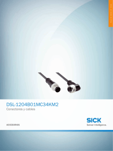 Conectores y cables DSL-1204B01MC34KM2, Hoja de datos en línea