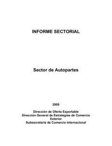 sector autopartista - Argentina Trade Net