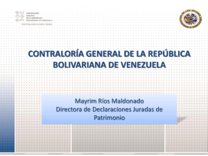Presentación CGR Dra Mayrín Ríos