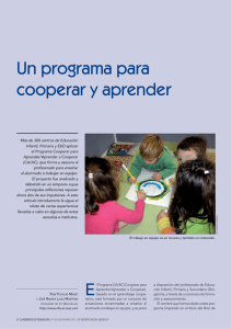 Un programa para cooperar y aprender