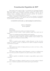 Constitución Española de 1837