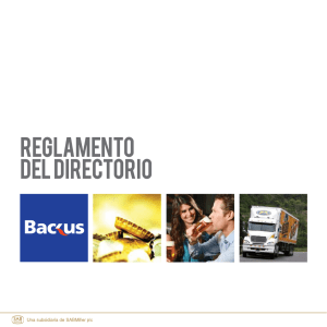 Reglamento DEL DIRECTORIO