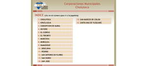 Corporaciones Municipales Choluteca