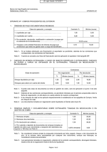 En vigor desde 12/12/2011 Banco de Caja España de Inversiones