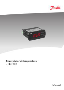 Controlador de temperatura - EKC 102 Manual