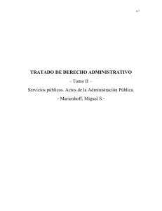 Tratado de Derecho Administrativo – Miguel Marienhoff – Tomo II