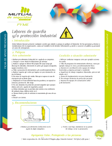 Labores de guardia - Mutual de Seguridad