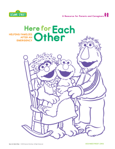 Here for Each Other - Sesame Street