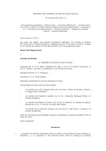 SENTENCIA DEL TRIBUNAL DE JUSTICIA (Sala Tercera) de 9 de