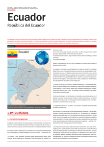 Ecuador - Ministerio de Asuntos Exteriores y de Cooperación