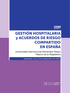 GESTIÓN HOSPITALARIA y ACUERDOS DE RIESGO