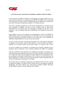 26.10.12 CAF firma un nuevo contrato para suministrar unidades al