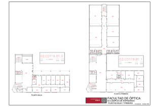 Plantas baja y 1 - Universidad de Murcia