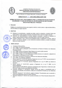 DIRECTIVA No 025-2014