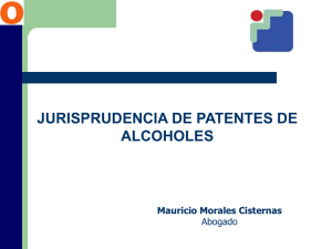patentes de alcoholes