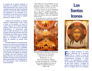 Los Santos Iconos - Iglesia Ortodoxa