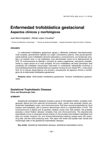 Enfermedad trofoblástica gestacional