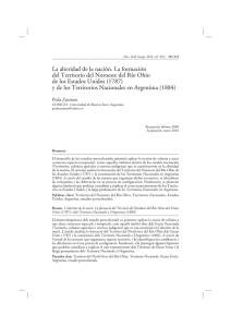 La alteridad de la Nación. La formación del Territorio del