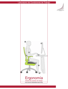 Ergonomía de sentado - Escuela Colombiana de Ingeniería