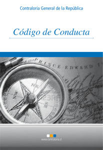 Código de Conducta - Contraloría General de la República