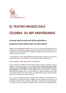 el teatro-museo dalí celebra su 40º aniversario