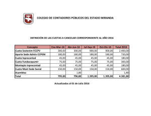 COLEGIO DE CONTADORES PÚBLICOS DEL ESTADO MIRANDA