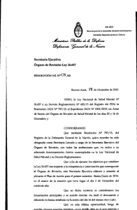 Órgano de Revisión—Ley 26.657 - Ministerio Público de la Defensa