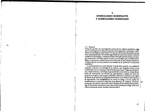 Page 1 SIMBOLISMO DOMINANTE Y SIMBoLISMo DoMINADo J. C.