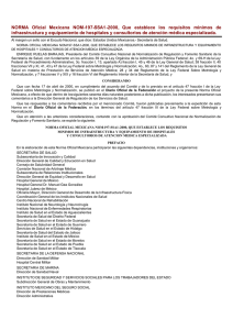 NORMA Oficial Mexicana NOM-197-SSA1