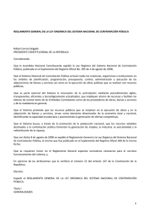 reglamento losncp - Empresa P&uacute;blica Metropolitana de Rastro Quito