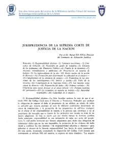 jurisprudencia de la suprema corte de justicia de la nacion