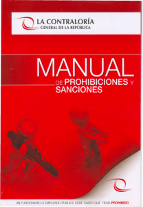 Manual de Prohibiciones y Sanciones
