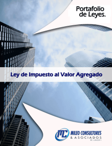 Ley de Impuesto al Valor Agregado 2014