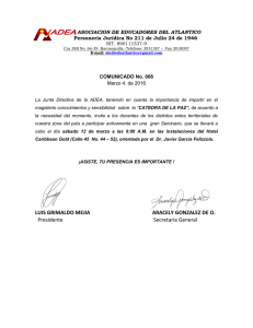 LUIS GRIMALDO MEJIA ARACELY GONZALEZ DE O. Presidente