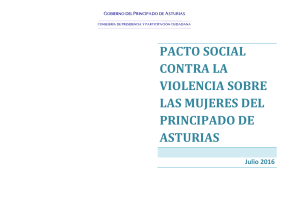 Pacto social contra la violencia... - Gobierno del principado de Asturias