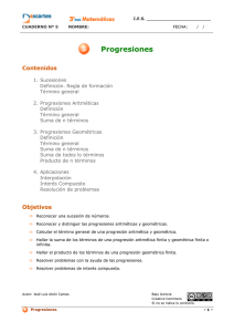 Progresiones
