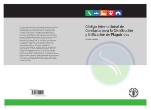 Código Internacional de Conducta para la Distribución y Utilización