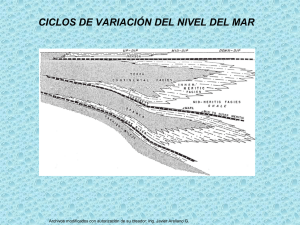 Clase 21 Variaciones del nivel del mar