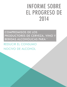 informe sobre el progreso de 2014