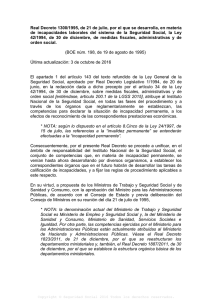 Real Decreto 1300/1995, de 21 de julio, por el