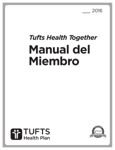Manual del Miembro - Tufts Health Plan