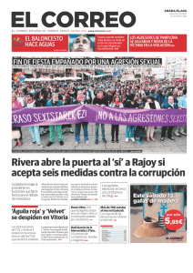 Rivera abre la puerta al `sí` a Rajoy si acepta seis