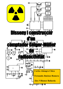 Disseny i construcció d`un comptador Geiger-Müller de