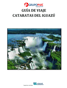 guía de viaje cataratas del iguazú