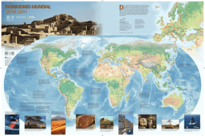 mapa Patrimonio de la Humanidad